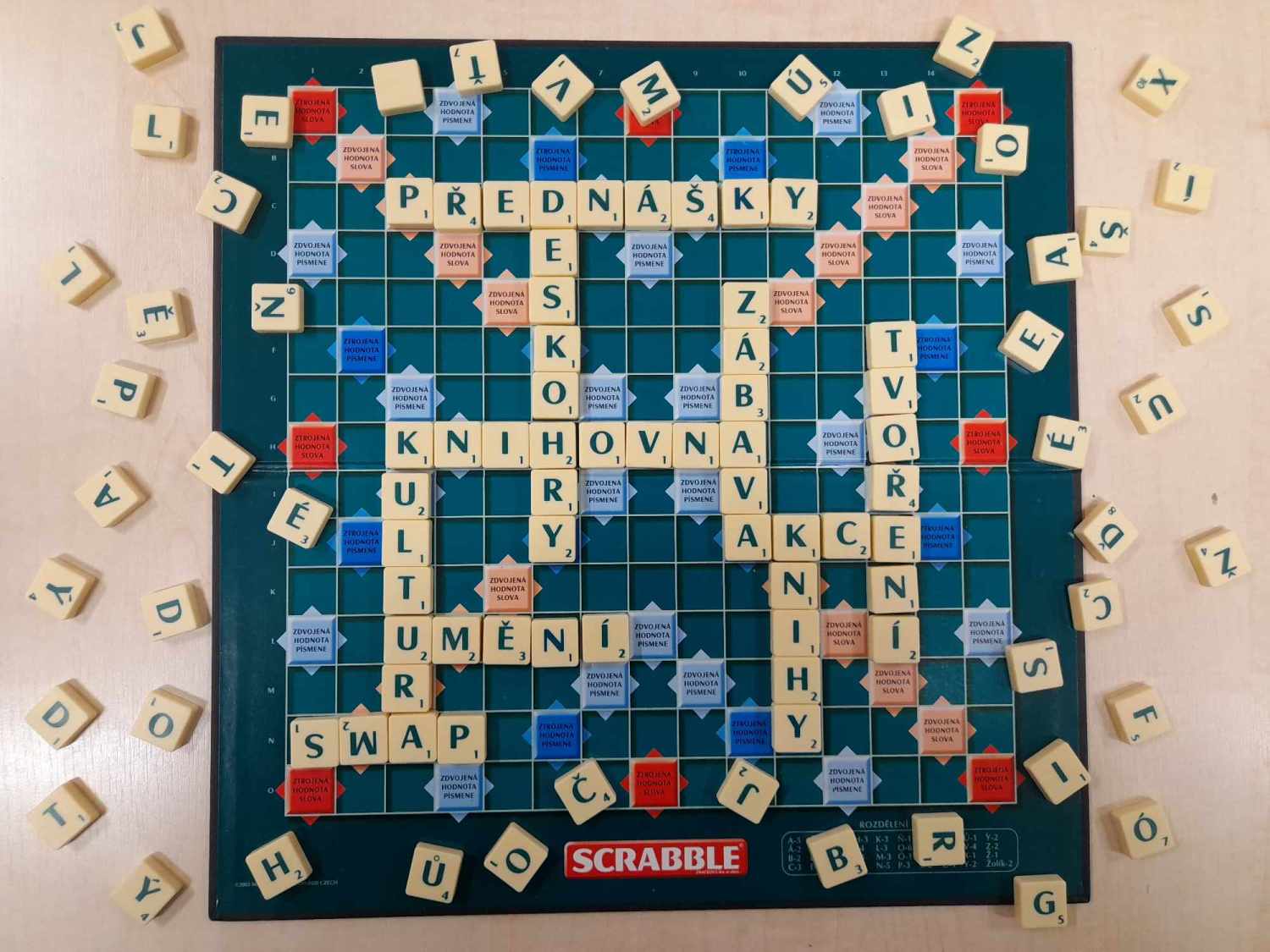 Deskohraní: Scrabble