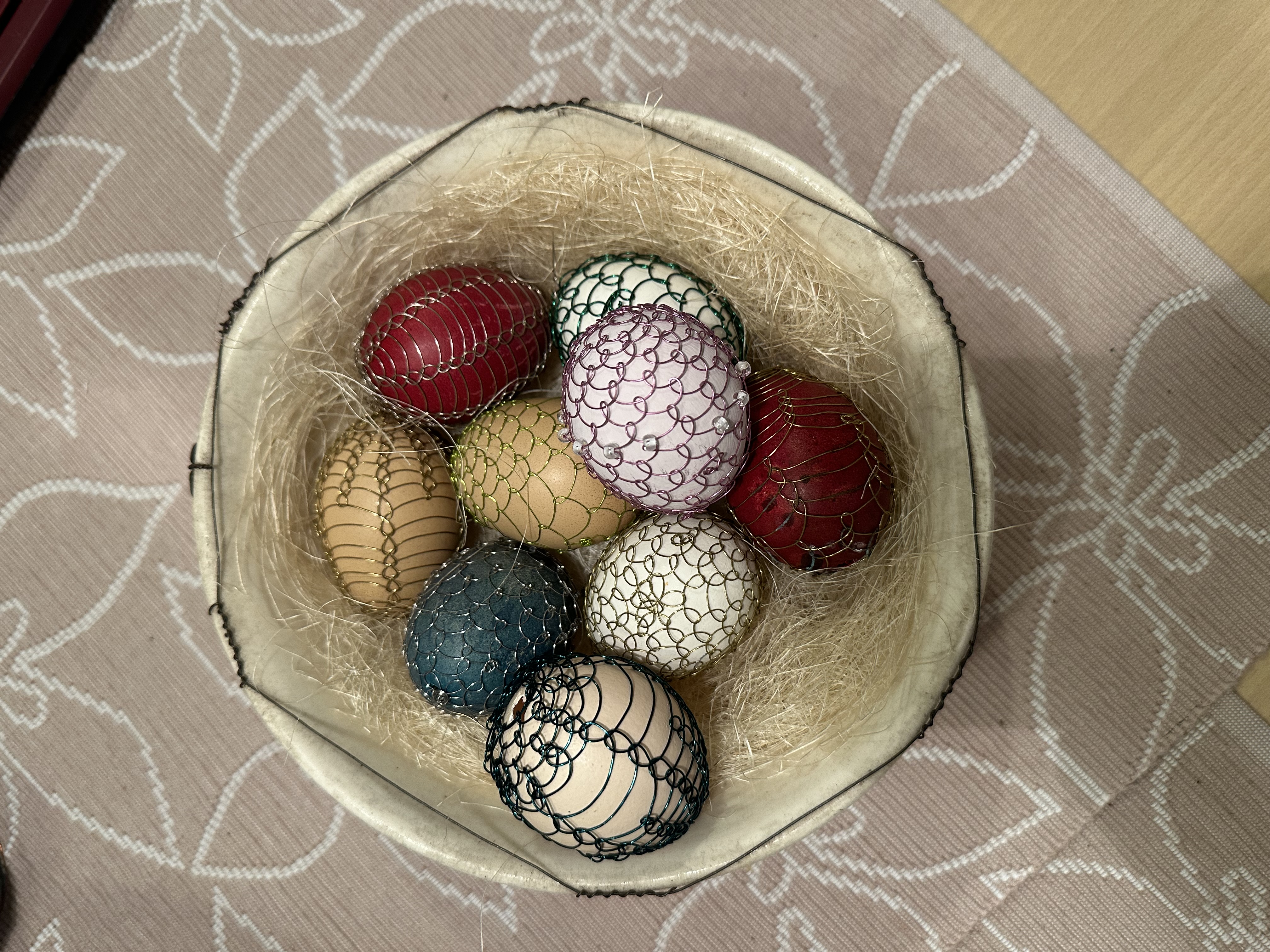 Drátkování - drátkování vajíček