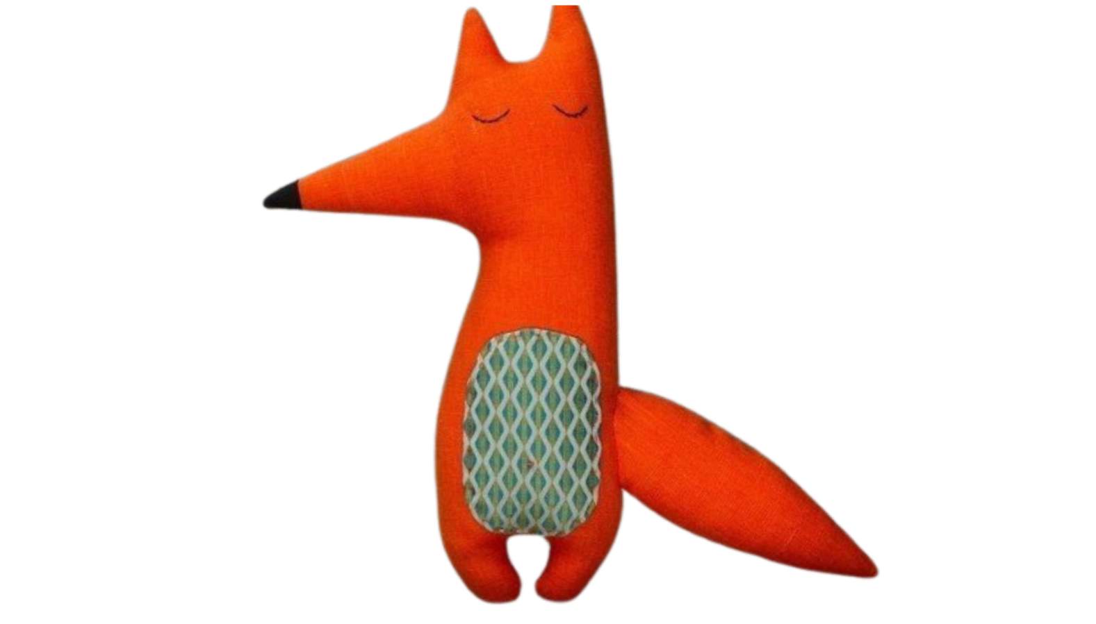 Liška podšitá – hravá dekorace i měkká hračka