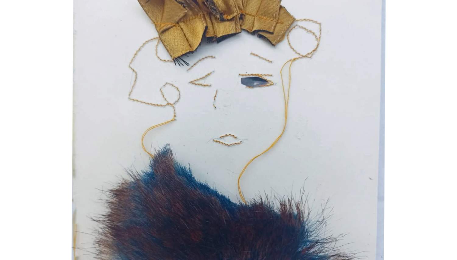 Textilní koláž – z odstřižků k obrazu 