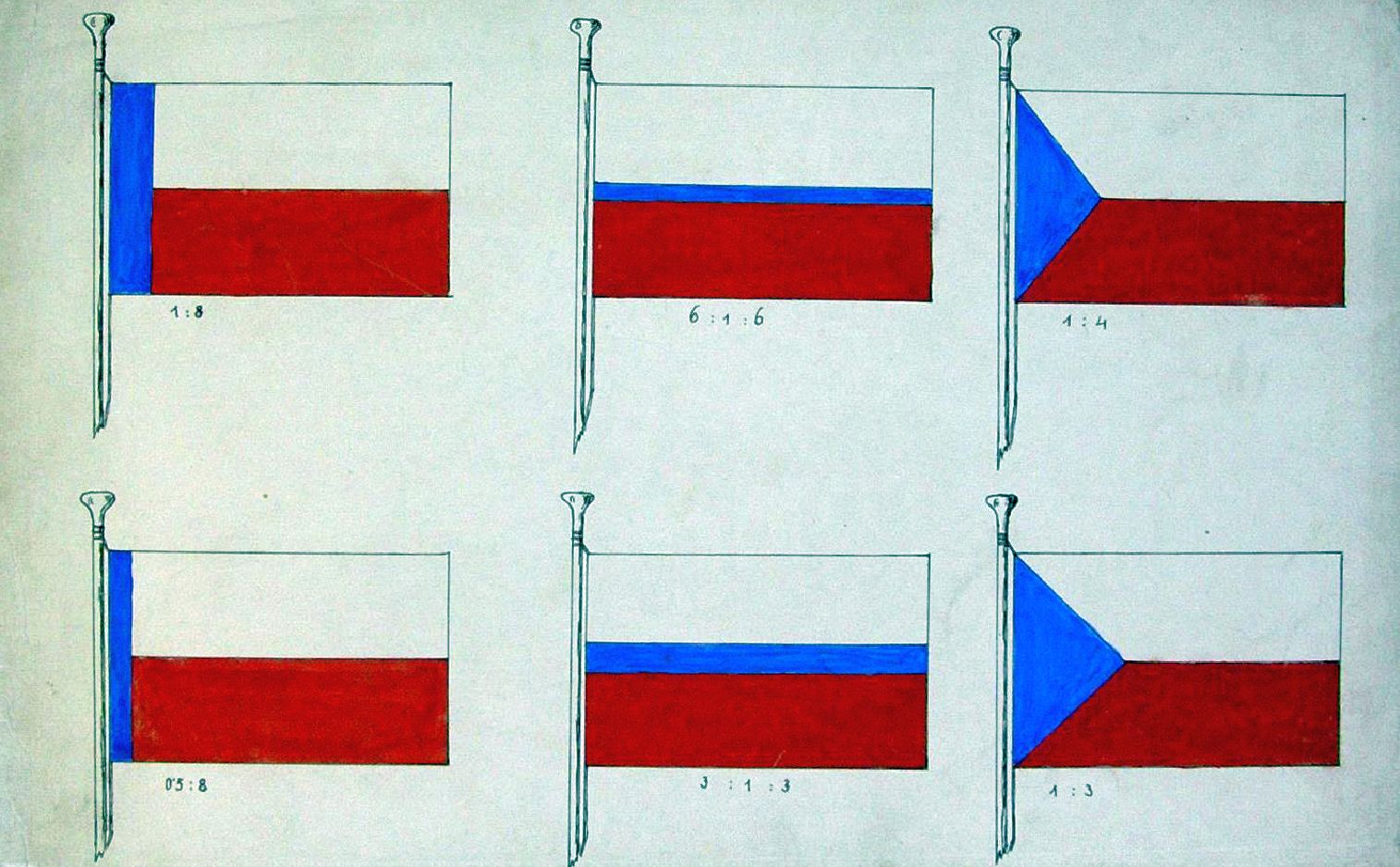 Vznik naší státní vlajky