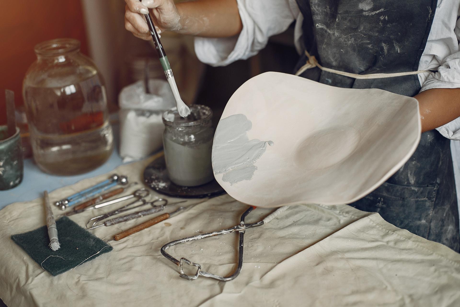 Workshop glazování - keramická dílna