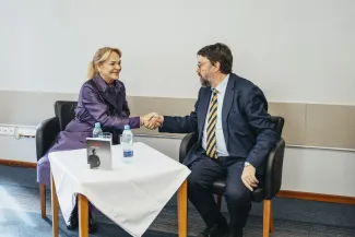 Dagmar Havlová a Tomáš Řehák