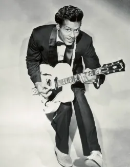 Fotografie Chucka Berryho přibližně z roku 1958
