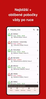 Ilustrační obrázek aplikace Knihovna v mobilu - nejbližší oblíbené pobočky