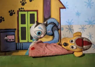 O pejskovi a kočičce