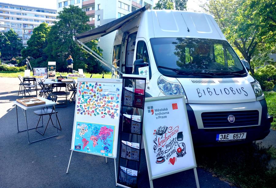 Knihovna dorazí na Ekofest s bibliobusem i virtuální realitou