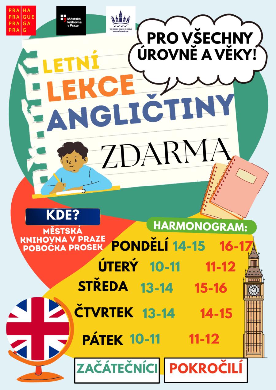 Doučování angličtiny na Proseku