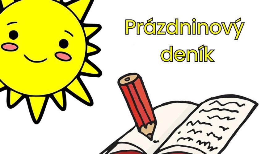 Práce s prázdninovým deníkem